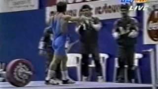 Frank Rothwell's Olympic Weightlifting History Halil Mutlu 1994 WR Snatch