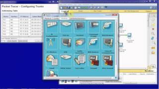 Cisco Packet Tracer Activity 3.2.2.4 - Configuring Trunks