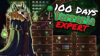 I Spent 100 Days In Terraria EXPERT Mode and Here's What Happened