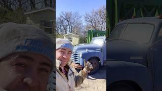 Auction buy 1947 Chevy with a surprise inside! #chevy #chevrolet #auction #patina #treasure #find