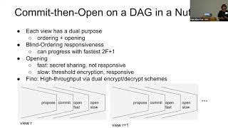 Dahlia Malkhi — Maximal Extractable Value (MEV) Protection on a DAG