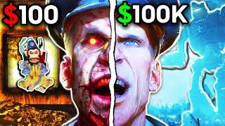 Beating $1 vs $100,000 Zombies Easter Eggs.