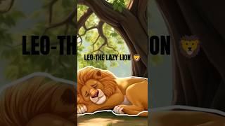 Leo the Lazy Lion – A Short Story with a Fun Twist!