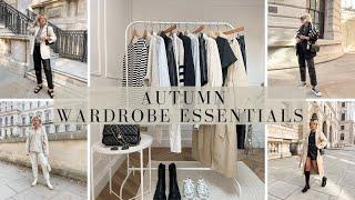 AUTUMN WARDROBE ESSENTIALS & CAPSULE WARDROBE / LAURA BYRNES