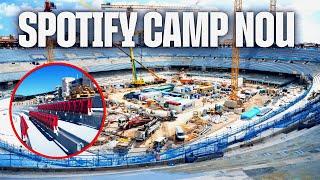 SPECTACULAR TIMELAPSE of the works in the Spotify Camp Nou | FC BARCELONA 