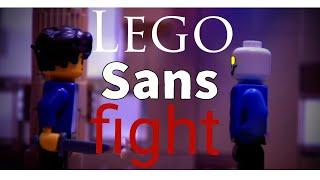 Lego Sans Fight test animation (lego stop motion) (Лего тест Санса) Megalovania