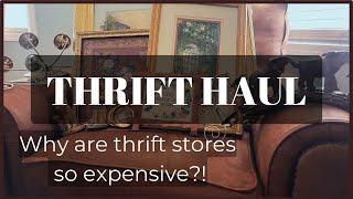 MASSIVE vintage cottage style THRIFT HAUL for my 1940s Home | Yard sale, estate sale, and thrifting!