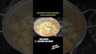 Avial making - 2 - Seasoning and Mixing #avialrecipe #aviyalrecipe #avial #mixedvegetablesrecipe