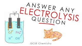 How To Answer Any ELECTROLYSIS Question