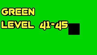 Green Level 41 42 43 44 45 Mobile Puzzle Game For Adult (By Bart Bonte)