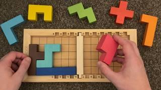 ASMR Katamino (Wooden Puzzle Solving)