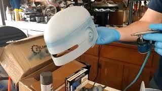 3D Printed Robocop Suit- Testing Paint Method!
