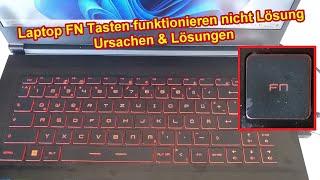 Laptop FN Tasten funktionieren nicht Ursache & Lösung / Notebook FN Taste funktioniert nicht