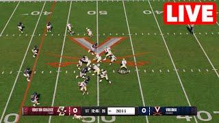 NCAAF LIVE Boston College Eagles vs Virginia Cavaliers | Week 6 Full Game 2024 College Football 25