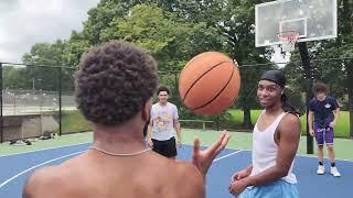 THEY THOUGHT IT WAS SWEET!!️ #basketball #streetball #bigro