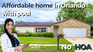 Affordable home with pool in Orlando, FL  | With no HOA | Marye Caldera