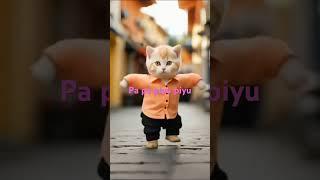 Pa pa piyu piyu billi cute dance #trending # catdance #cat #billidance