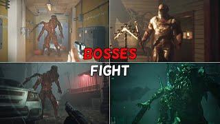 Pneumata - All Bosses/Boss Fights | Survival & Psychological Horror Game