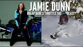 Manifesting her partnership with dream snowmobile brand with Jamie Dunn