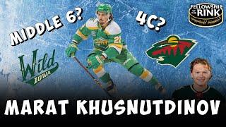 Where Marat Khusnutdinov might play | Minnesota Wild Prospects | Joe Smith on Fellowship of the Rink