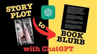 How To Write Your Book Blurb Using Chat GPT For FREE!! | EASY Step-By-Step Tutorial For Beginners