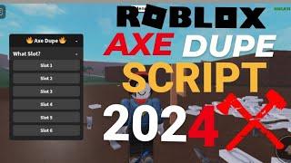 Axe Dupe Script in Lumber tycoon 2 | FREE ROBLOX| UPDATED 2024