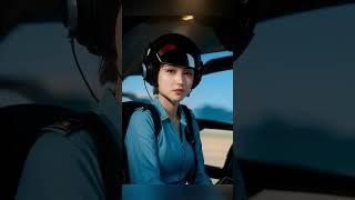 女飞行员的一生  the life of a female pilot #pilot #girl #life #aianimation #ai