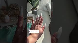 Ayesha’s nail rings are comfortable to wear throughout the day ️#nailart #fashion #reels