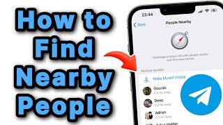 How to Find Nearby People on Telegram