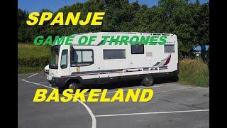 With the camper in bakio camper pitch and to the castle of game of thrones