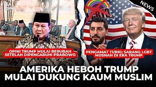 Dunia Internasional Terkejut Lihat Amerika Tiba tiba Hormati Muslim Hapus LGBT Peduli Gaza! Berita