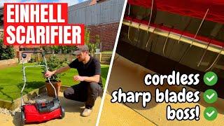 Unboxing the Einhell Cordless Scarifier - Is this the best budget SCARIFIER?