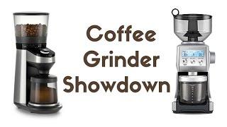 Coffee Grinder Showdown 001: OXO On Barista Brain (8710200) vs. Breville Smart Grinder Pro