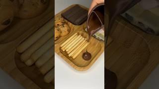 Filling platter with cookies and chocolates  | asmr #shorts