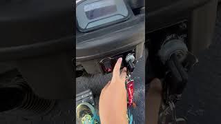 Testing out golf carts