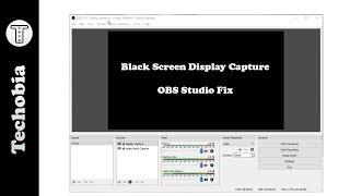 OBS Studio Black Screen 21.0.1 Display Capture Fix | 2018