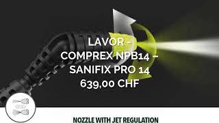 New! - LAVOR - COMPREX NPB14 – SANIFIX PRO 14