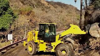 Topanga Canyon Post Fire Slides