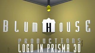 blumhouse productions logo in prisma 3d