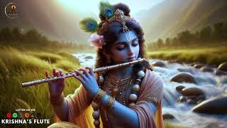 Meditative Lord Krishna Flute Music || Positive Energy, Relaxing Body and Mind,  Yoga