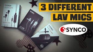 Testing SYNCO Lav Mics | S6M - S6D - S6E | LCA | Mansoor Qureshi MAANi