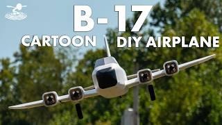 Cartoon DIY RC Tubby B-17