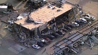 WATCH: Intense video shows Valley View tornado destroying a gas station