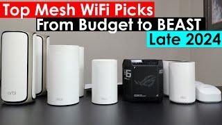 Top 6 Mesh WiFi Systems for 2024: Speed, Range, & Budget Picks (WiFi 6,  WiFi 6E, & WiFi 7)