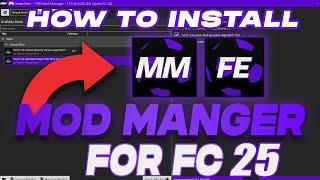 How To Install FIFA Mod Manager and Mod Editor For FC 25