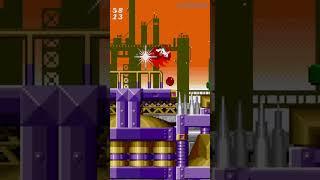 Super Sonic Red in Sonic 2 [Sonic hacks Shorts]