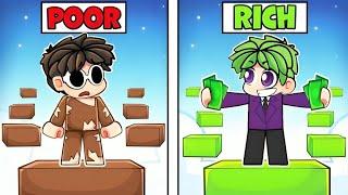 RICH vs POOR Obby in Roblox!