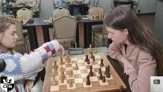 Pinkamena 1864 vs E. Badzgaradze (1774). Chess Fight Night. CFN. Blitz