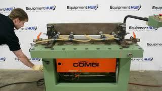 Gannomat Combi 110 23 Spindle 32mm Horizontal Vertical Construction Line Boring Machine