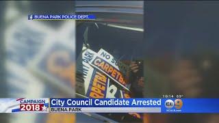 Buena Park City Council Candidate Cited For Stealing Campaign Signs